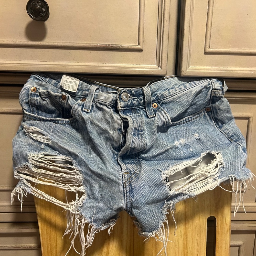 Jean shorts - Picture 2 of 3